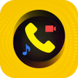 Full Screen Video Ringtone : Color Phone Flash icon