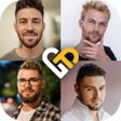 Ícone do programa: Gay guys chat  dating app