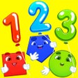 Learning Numbers Shapes. Game icon