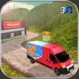 Pizza Delivery Van Simulator - City  Offroad Driving Adventure