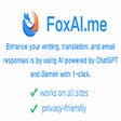 Icoon van programma: FoxAI.me - Your browser A…