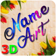 Ikon program: 3D Name Art Photo Editor …