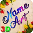 3D Name Art Photo Editor Text