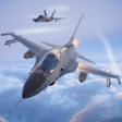 أيقونة البرنامج: Fighter Jet Combat : Warz…