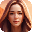Ícone do programa: MyGirl: Virtual AI Girlfr…