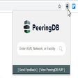 Symbol des Programms: Search in PeeringDB