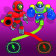 أيقونة البرنامج: Robot rush: robot arena m…