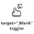 프로그램 아이콘: target="_blank"-toggler