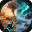 程序图标：VR Weather: Wallpapers  R…