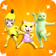 Ícone do programa: Cat Dance Filter Challeng…
