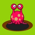 أيقونة البرنامج: Whack A Cute Monster: Fas…