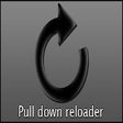 Pull down reloader