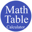 プログラムのアイコン：Math Table Calculator