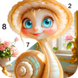 プログラムのアイコン：Paint Color: Coloring Boo…
