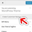 プログラムのアイコン：MP Customizer Backups