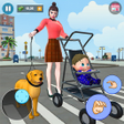 程序图标：Anime Mother Sim 3d: Mom …