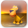 Symbol des Programms: Curly Lion
