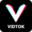 プログラムのアイコン：VidTok - Short Video App
