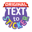 Texticker Create Text Stickers - WAStickerApps