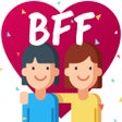 Иконка программы: BFF Test: Best Friend Qui…