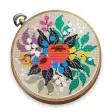 Cross Stitch Club  Color by Numbers with a Hoop