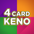 Ikona programu: Four Card Keno - 4 Ways t…