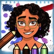 プログラムのアイコン：Mirable coloring book enc…