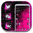 أيقونة البرنامج: Black Pink Glitter Themes