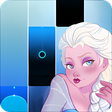 Icon of program: Piano Tiles Elsa Game - L…