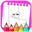 Ikon program: Alphabet Lore coloring pa…