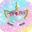 Icon of program: Kawaii unicorn wallpaper …
