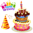 プログラムのアイコン：WASticker Birthday Sticke…