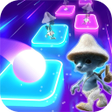 プログラムのアイコン：Smurf Cat Music Tiles Hop