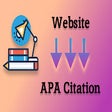 Symbol des Programms: APA citation generator