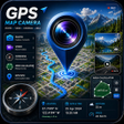Ikon program: GPS Map Camera  Compass
