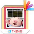 プログラムのアイコン：New year pig50 Xperia The…