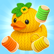 أيقونة البرنامج: Stitch Sort: Wool and Thr…