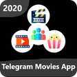 Programın simgesi: Telegram Movies App 2020 …