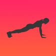 ไอคอนของโปรแกรม: Push up workout