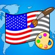 Ikona programu: Draw the Flag-Painting Pu…