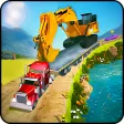 Construction Trucks  Heavy Excavator Transporter