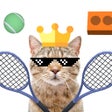 ไอคอนของโปรแกรม: Cool Cat Tennis