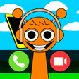 أيقونة البرنامج: Sprunki prank video call