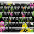プログラムのアイコン：Emoji Keyboard Glass Blac…