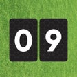 أيقونة البرنامج: FlipClock - big digital c…