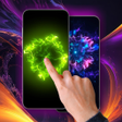 プログラムのアイコン：4D Wallpaper: Fluid Simul…