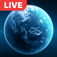 Ikona programu: Live Satellite Map: Earth…