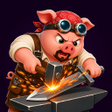 프로그램 아이콘: Piggy Forge - Sword Crash