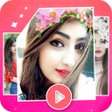 أيقونة البرنامج: Photo video maker With Mu…