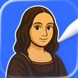 Иконка программы: Drawly: Learn to Draw Tog…